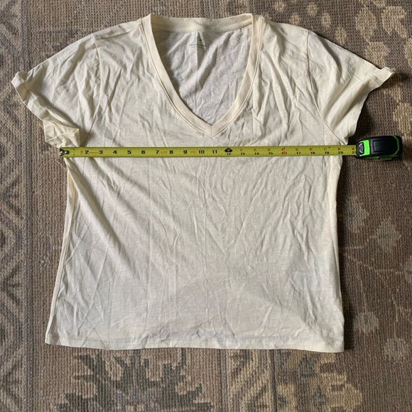 JCrew Vintage Cotton V-neck Tee - Picture 7 of 8